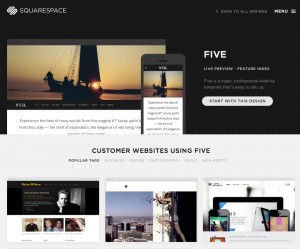 Template Usage Example - Squarespace